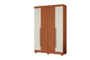 Ver imagem 1 de Guarda-Roupa 4 Portas  2 Gavetas Internas - Ripado