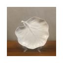 Ver imagem 3 de Travessa Em Cerâmica Artesanal Folha Rosa Dos Ventos – 02 Peças