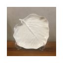 Ver imagem 2 de Travessa Em Cerâmica Artesanal Folha Rosa Dos Ventos – 02 Peças