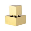 Ver imagem 7 de Acabamento para Registro Geral 50mm Dourado Brilhante Banheiro Quadrado Padrão Fabrimar 1.1/2" - 1.1