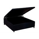 Ver imagem 1 de Cama Box Baú Casal Universal Courano Black (138x188x35) - Costa Rica