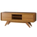Ver imagem 2 de Rack TV 55 pol 150cm Orgânico 2 Portas Cecy Nature Z56 - Mpozenato