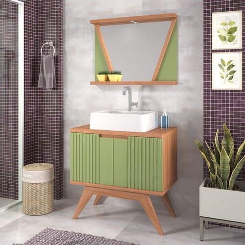 Conjunto Banheiro Berton Onix 0,80cm