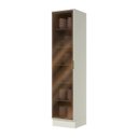 Ver imagem 3 de Cristaleira 1 Porta com Vidro Reflecta 50cm MDF Fineze Bege/Areia
