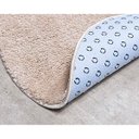 Ver imagem 3 de Tapete Banheiro Antiderrapante Cherry Oval Champanhe 0,50x0,70m