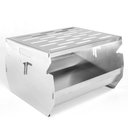 Ver imagem 2 de Churrasqueira Inox 45x40Cm-Camping-Trilhas Aventuras Troller