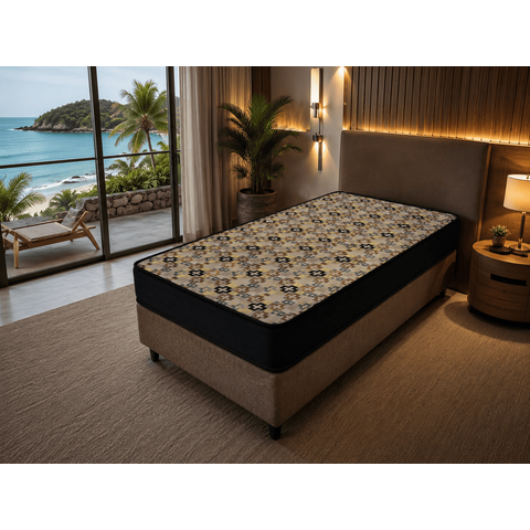 Colchão de Solteiro D28 88x188x14cm Espuma Firme Ortopédico Confortável