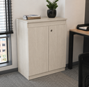 Ver imagem 1 de Armário Baixo Auxiliar Multiuso 2 Portas - Linha Studio: Legno Crema