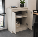 Ver imagem 2 de Armário Baixo Auxiliar Multiuso 2 Portas - Linha Studio: Legno Crema