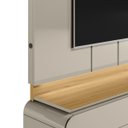 Ver imagem 6 de Painel Home Vila Real Tv até 75" Cor Tauari e Off White com 200x173-edecasamoveis
