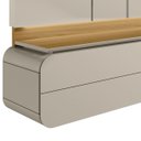 Ver imagem 5 de Painel Home Vila Real Tv até 75" Cor Tauari e Off White com 200x173-edecasamoveis