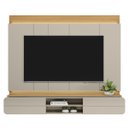 Ver imagem 1 de Painel Home Vila Real Tv até 75" Cor Tauari e Off White com 200x173-edecasamoveis