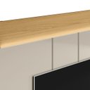 Ver mais imagens de Painel Home Vila Real Tv até 75" Cor Tauari e Off White com 200x173-edecasamoveis