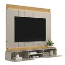 Ver imagem 4 de Painel Home Vila Real Tv até 75" Cor Tauari e Off White com 200x173-edecasamoveis