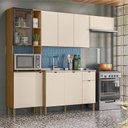 Ver imagem 4 de Cozinha Compacta Vert Plus com Balcão para Pia Freijó Soft - Kits Paraná