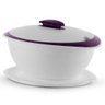 Tigela Thermo 2,5 Litros Branca e Roxa Tupperware - 1