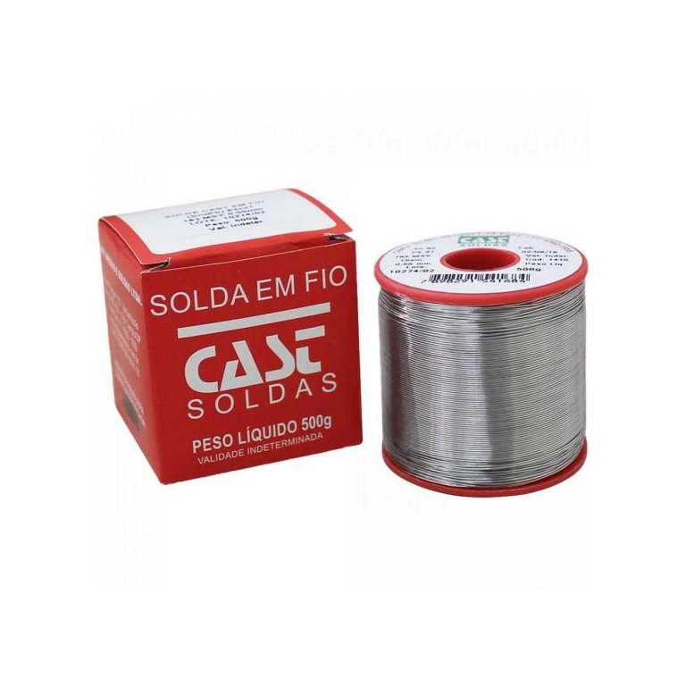 Solda em Fio 183-msx1,00mm 500g Cast