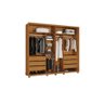 Guarda Roupa Casal Berlin C/espelho 100% Mdf Camas Fenix - 4
