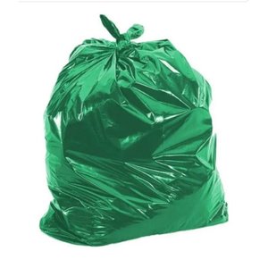 Saco de Lixo Especial 60l 55x60cm Bay Plastic - Verde C/ 100un