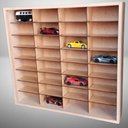Ver imagem 5 de Expositor para 32 Miniaturas Escala 1/38 Mdf Cru com 2 Portas