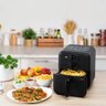 Fritadeira Elétrica Midea Air Fryer 4l Blackstone Maf4001 1400w Preta 127v - 3