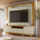 Ver imagem 1 de Estante para TV e Home Theater até 75 Polegadas 200CMX196CM 2 Portas 1 Gaveta com Pés Nilo