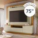 Ver imagem 6 de Estante para TV e Home Theater até 75 Polegadas 200CMX196CM 2 Portas 1 Gaveta com Pés Nilo