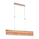 Ver imagem 2 de Pendente Voile Rose Gold (c)120cm (l)2.5cm (a)18cm 1x33,6w 3000k 1680lm - Bb003