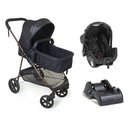 Ver imagem 1 de Travel System Galzerano Napoli com Base para Carro Trio Preto com Cobre