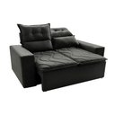 Ver imagem 7 de Sofá Retrátil e Reclinável 1.50m Cama Inbox Smal com Bordado Pantográfico Suede Cinza