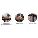 Ver imagem 6 de Mesa Cozinha Grace 90 + 4 Cad Maia Cinamomo/Bege Cimol