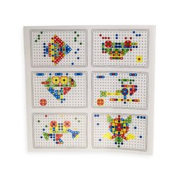 Kit Ferramenta Infantil Parafusadeira de Brinquedo de Montar - 4