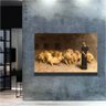 Quadro Daniel Na Cova Dos Leões:120x80 cm/BRANCA - 2