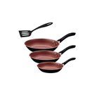 Ver imagem 1 de Jogo 3 Frigideiras Antiaderente Linz e Espátula Abillity - Tramontina