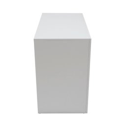 Escrivaninha Mesa Escritório com ME4107 1 Gaveta 90cm Branco - 10 Escrivaninha Mesa Escritório com ME4107 1 Gaveta 90cm Branco - 10