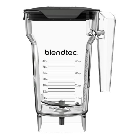 Blendtec Jarra Fourside 75oz para Liquidificadores - Capacidade 32oz (transparente)
