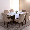 Ver imagem 4 de Caminho de Mesa Basic Liso 1 Peça 1,30m X 40cm Decorativo Tecido Oxford Branco 100% Poliéster