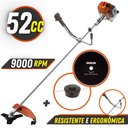 Ver imagem 6 de Roçadeira 52cc Tekna Rl520 Faca 3 Pontas + Disco 80 Dentes
