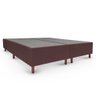 Base Box Casal King Tozatto Uni 193x203x26cm - Marrom - 2