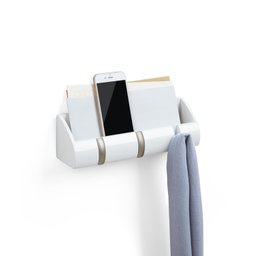 Porta-chaves e Organizador Cubby Mini Branco - Umbra - 4