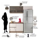 Ver imagem 4 de Cozinha Modulada Etna 4 Peças Cooktop
