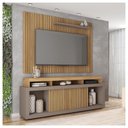 Ver imagem 1 de Rack E Painel Para TV até 70 Polegadas Marrom Aegon Caemmun