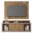 Ver imagem 4 de Rack E Painel Para TV até 70 Polegadas Marrom Aegon Caemmun