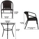 Ver imagem 3 de Kit 4 Cadeiras Mesa Em Salinas Área De Lazer Artesanal
