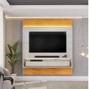 Ver imagem 5 de Painel Ripado para Tv até 70 Polegadas com Led 2 Gavetas em Mdf Taylor Dj Móveis