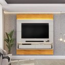 Ver imagem 5 de Painel Ripado para TV até 70 Polegadas com LED 2 Gavetas em MDF Taylor DJ Móveis