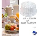 Ver imagem 3 de Kit Boleira em Fibra Sintética.| Branca