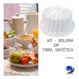 Kit Boleira Em Fibra Sintética.| Branca - 3