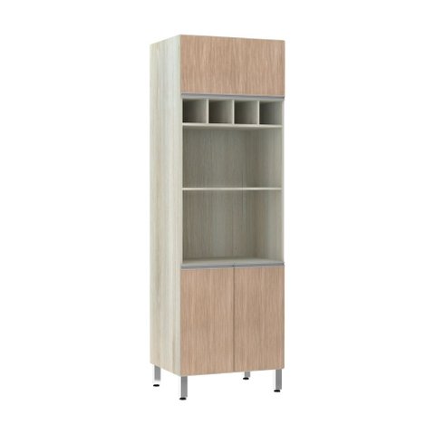 Torre 70cm - Duplo Nicho 3 Portas + 02 Nichos
