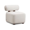 Ver imagem 1 de Poltrona Decorativa para Sala Helora Bouclê Cinza Claro E03 - D’Rossi